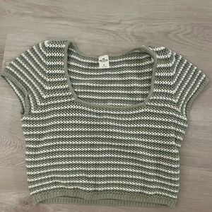 Hollister crochet top